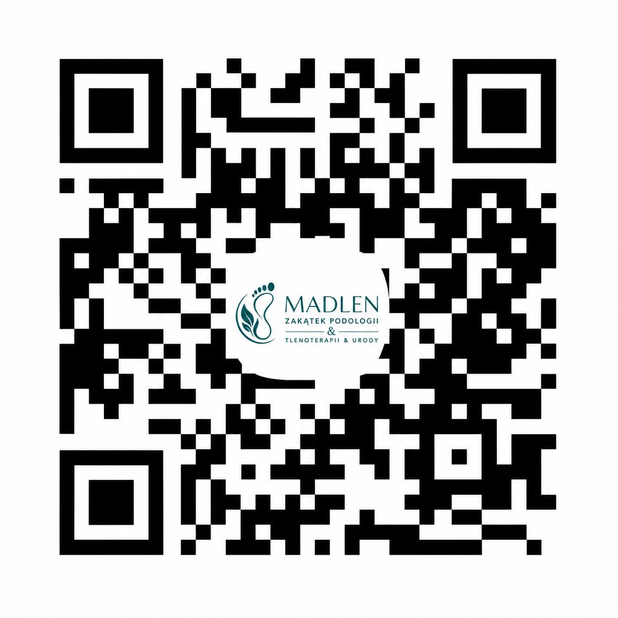 Kod QR do rezerwacji wizyty w Booksy